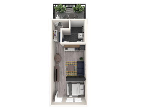 The Empire One-Bedroom Apartment